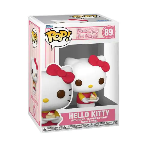 Hello Kitty Funko POP! Sanrio Vinyl Figure Hello Kitty with Dessert 9 cm termékfotó