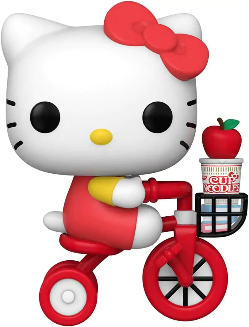 Hello Kitty POP! Sanrio Vinyl Figure HKxNissin- HK on Bike 9 cm product photo