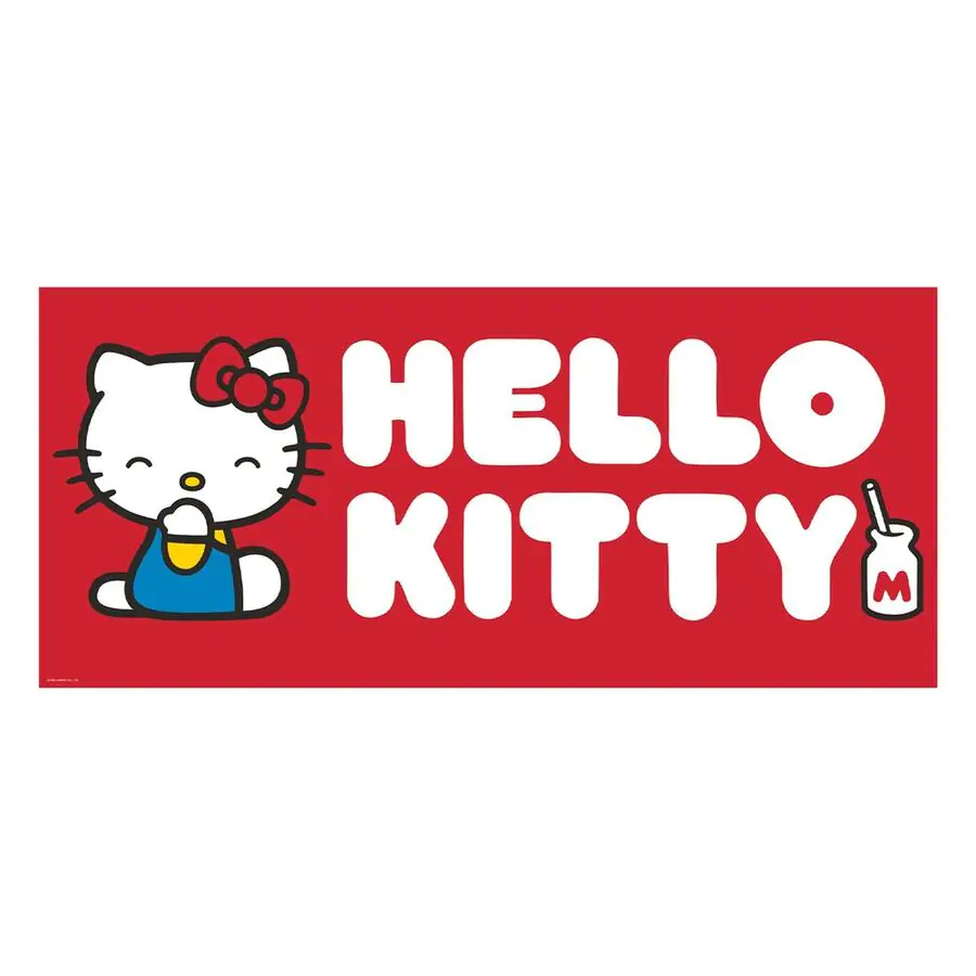 Hello Kitty gaming desk mat product photo