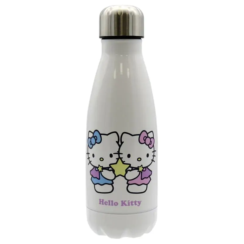Hello Kitty Geminis stainless steel bottle 550ml termékfotó