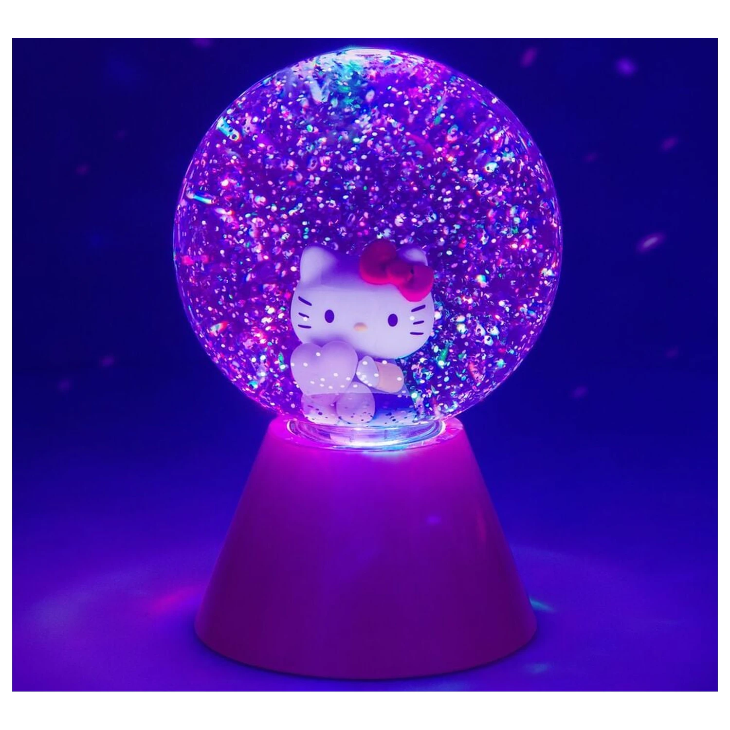 Hello Kitty Glitter LED Lamp product photo