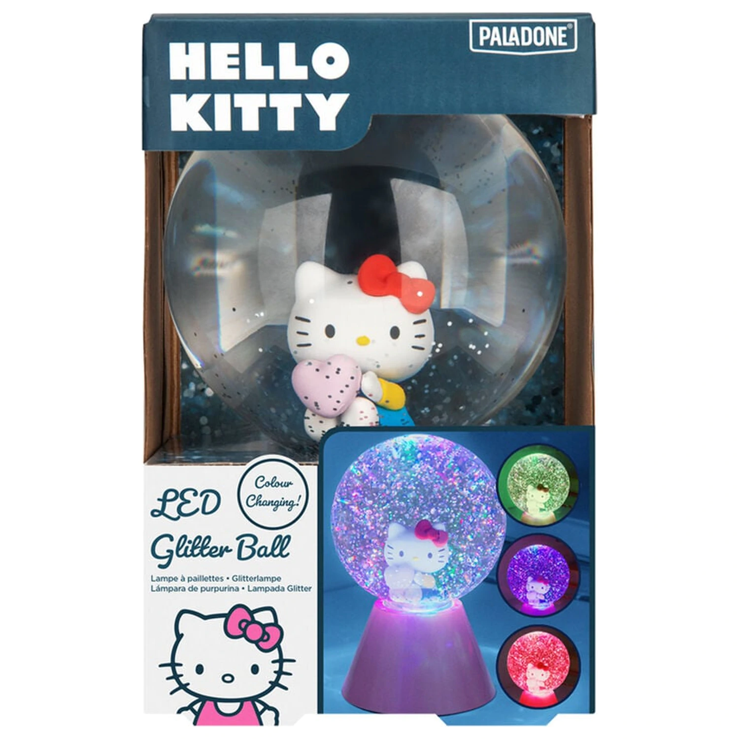 Hello Kitty Glitter LED Lamp product photo