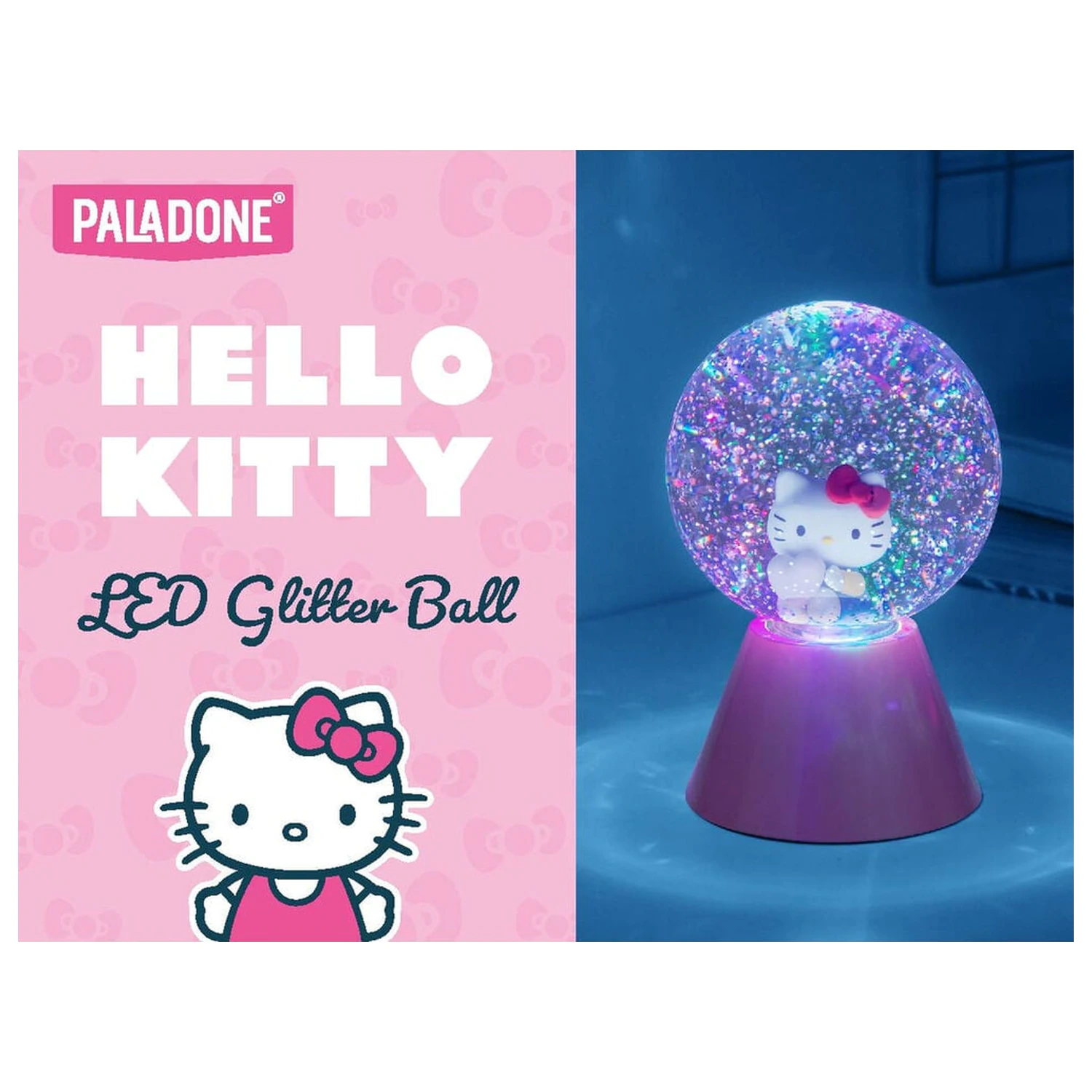 Hello Kitty Glitter LED Lamp product photo