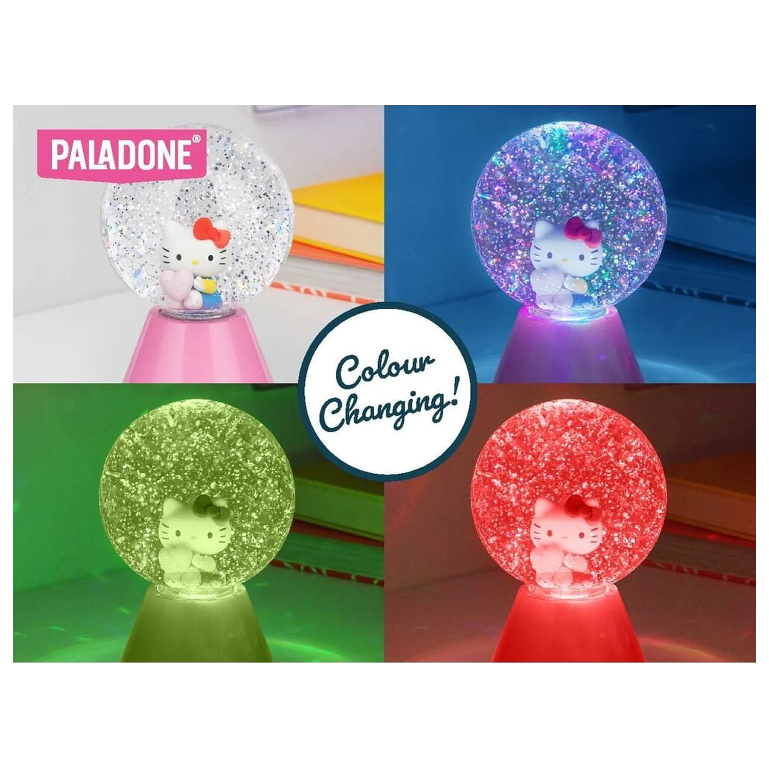 Hello Kitty Glitter LED Lamp product photo