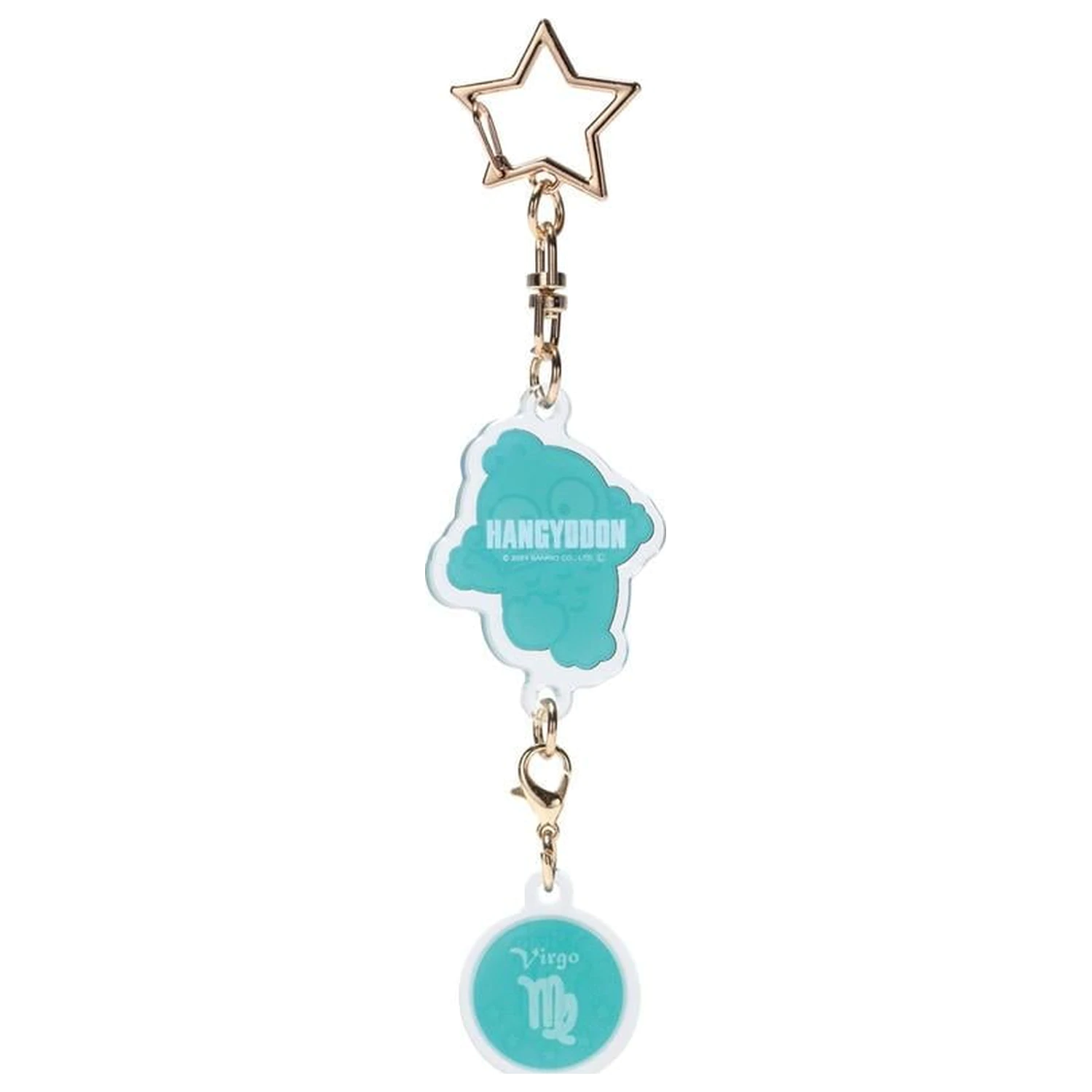 Hello Kitty Hangyodon Virgo Astrological Symbol Keychain product photo