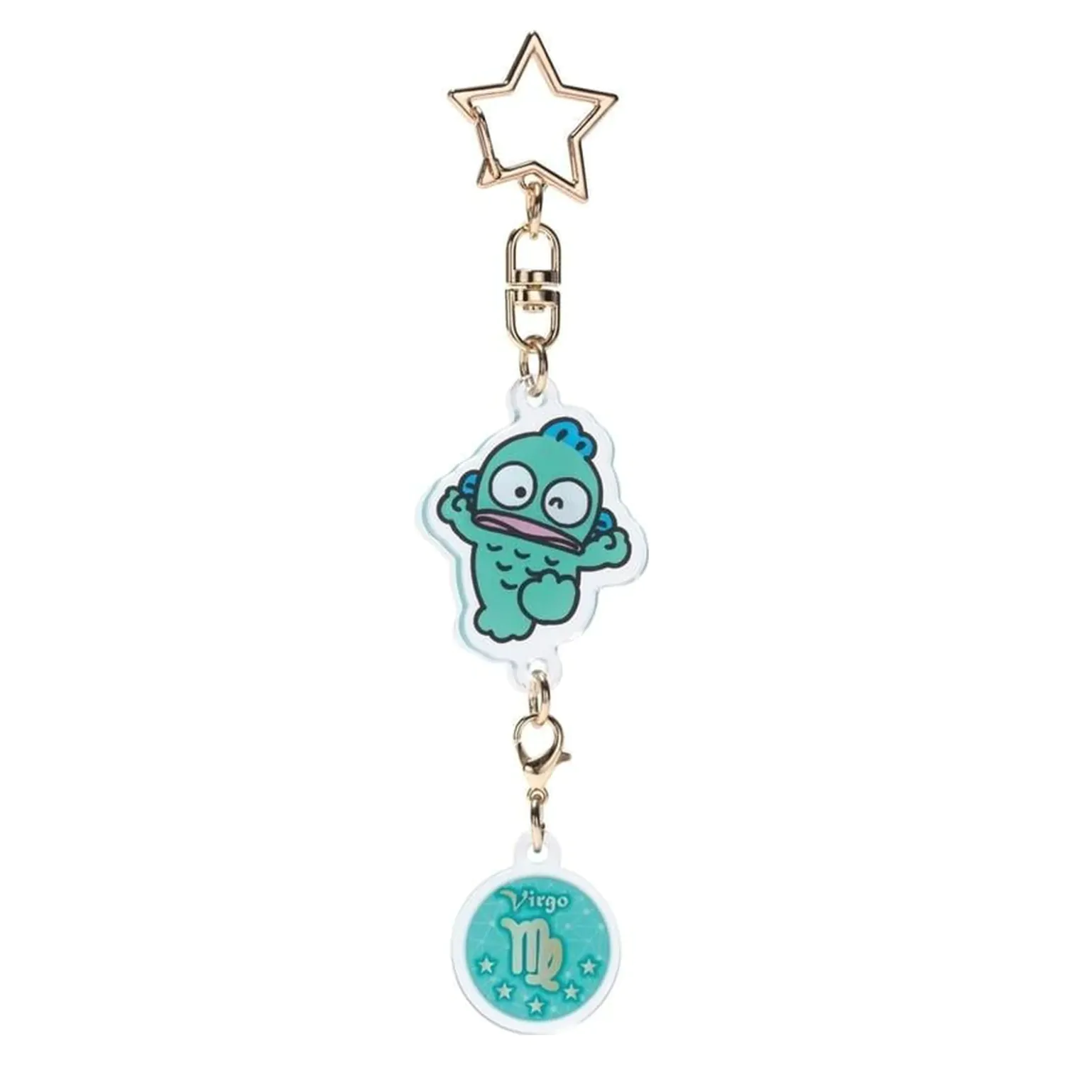 Hello Kitty Hangyodon Virgo Astrological Symbol Keychain product photo