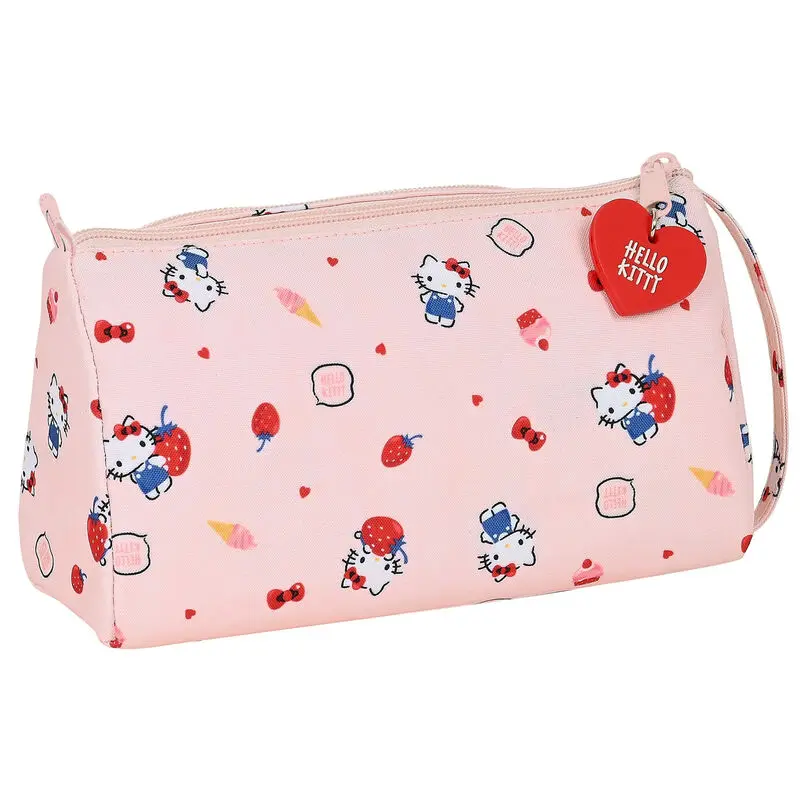 Hello Kitty Happiness Girl filled pencil case with drop-down pocket product photo