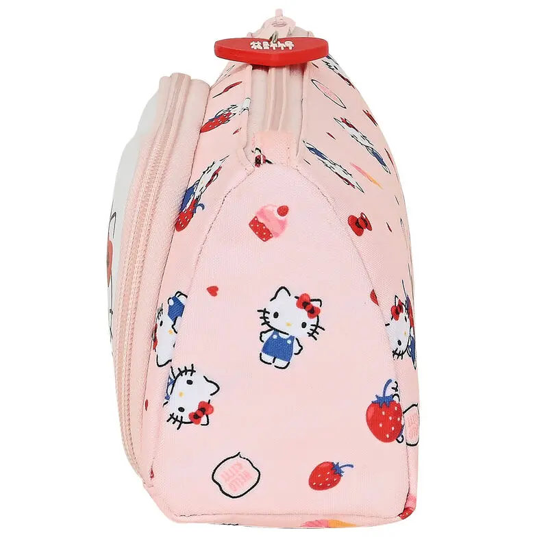Hello Kitty Happiness Girl filled pencil case with drop-down pocket product photo
