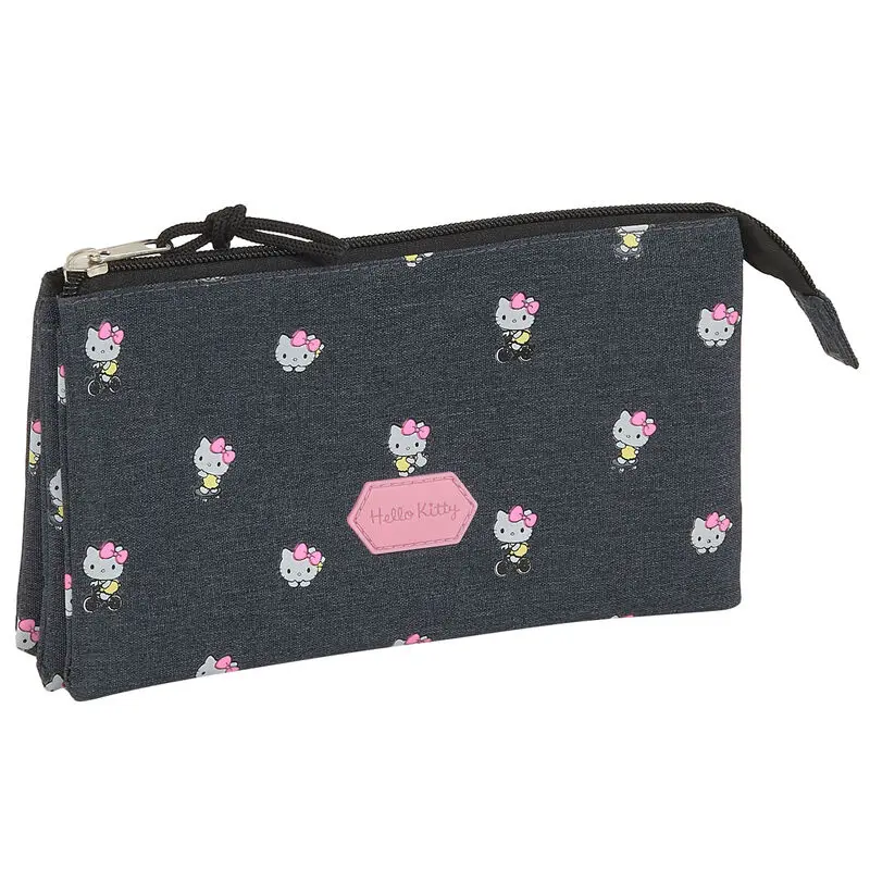 Hello Kitty Happiness triple pencil case product photo