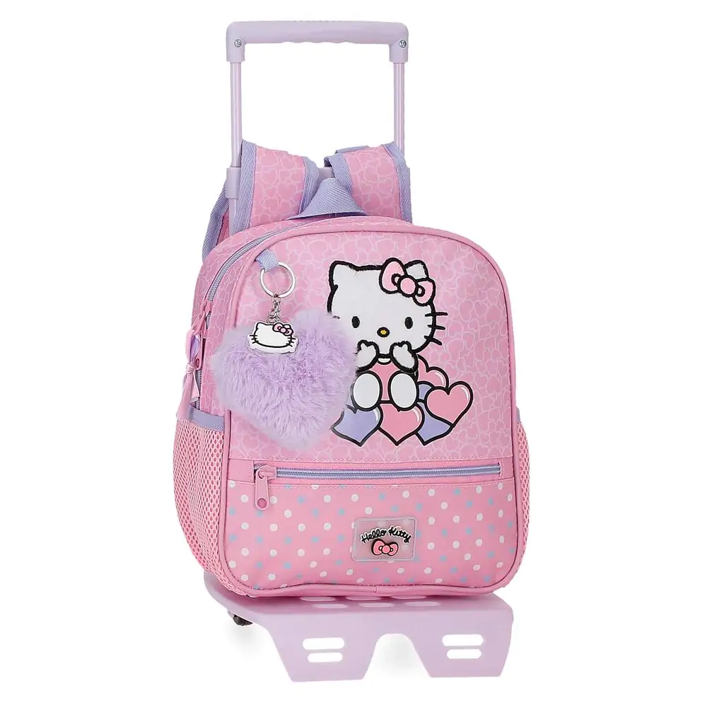 Hello Kitty Hearts &amp; Dots trolley 25cm product photo