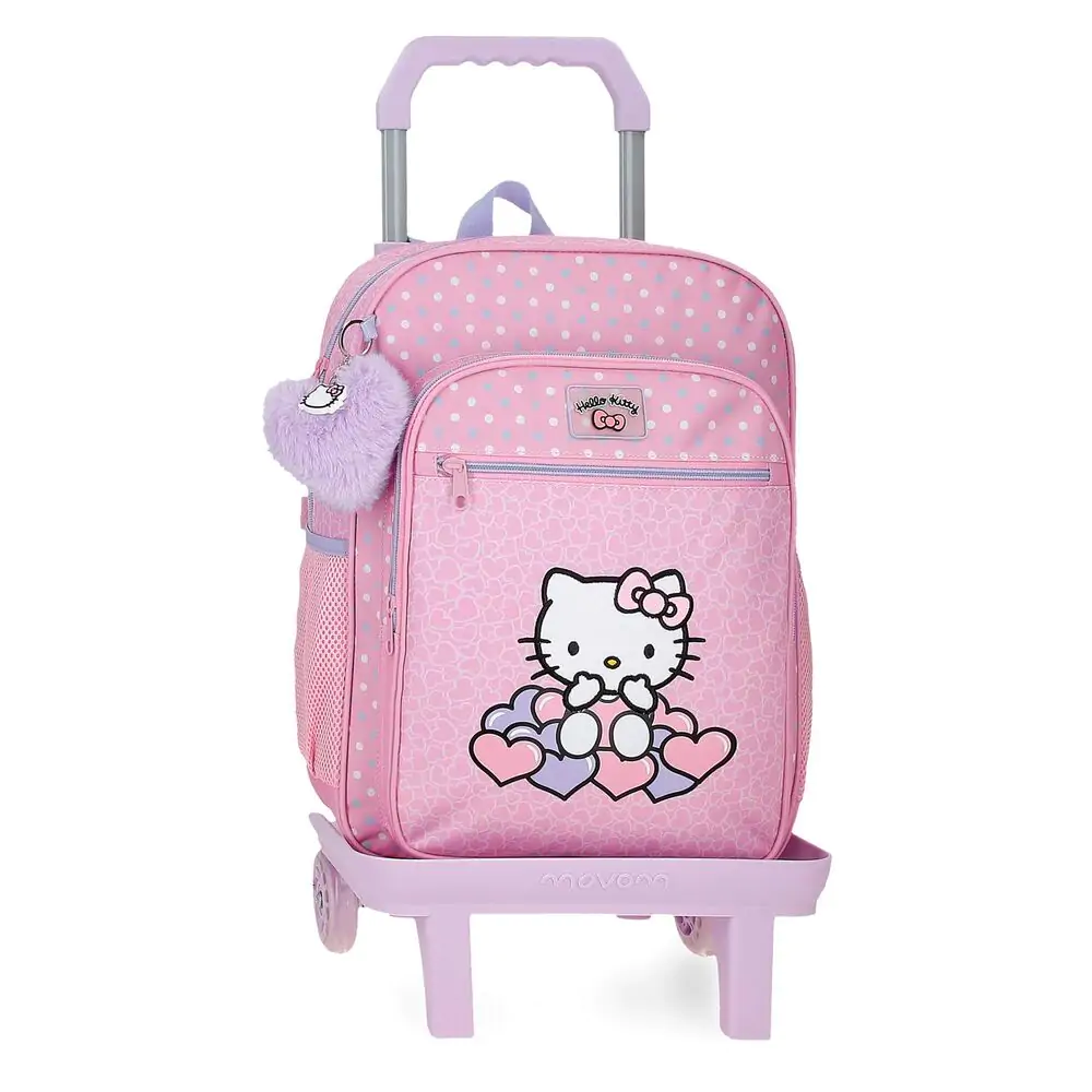 Hello Kitty Hearts &amp; Dots trolley 38cm product photo