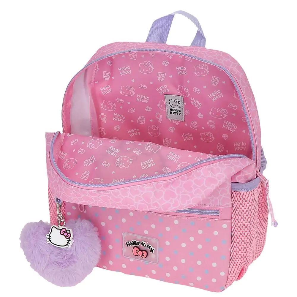 Hello Kitty Hearts &amp; Dots backpack 28cm product photo