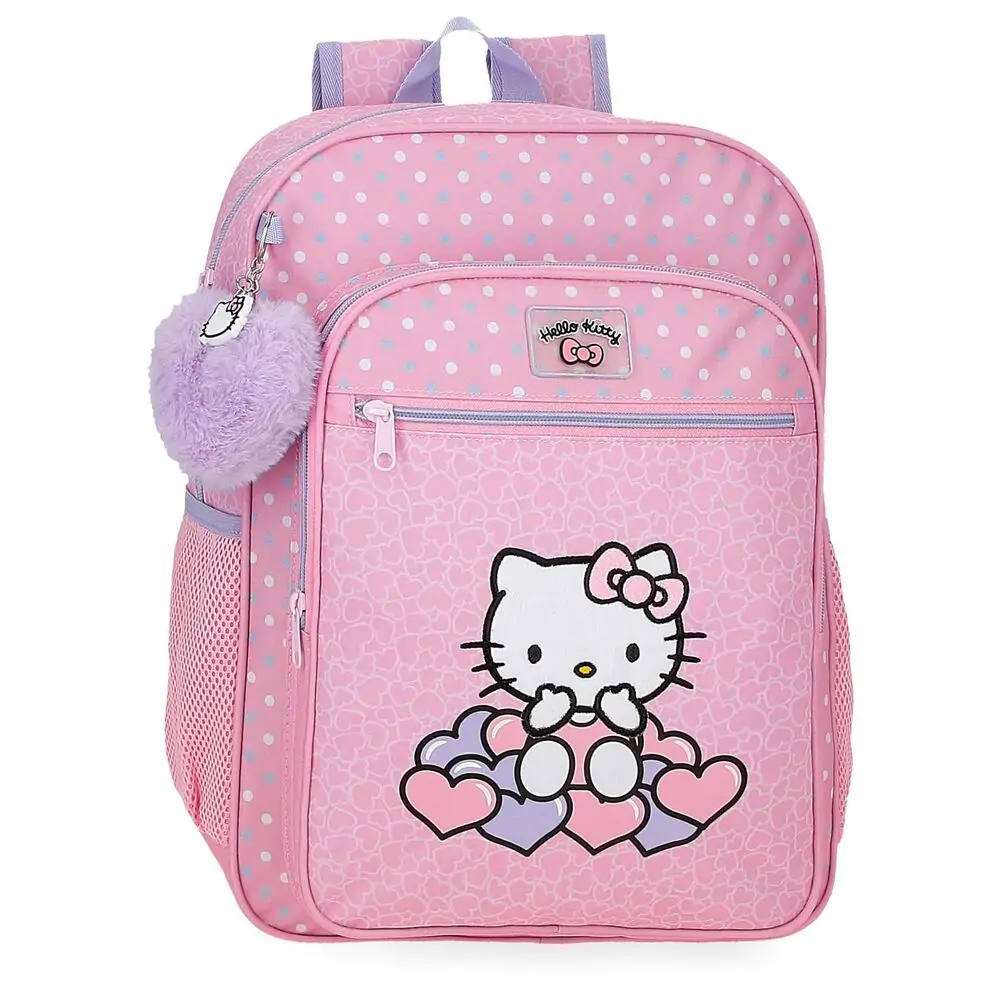 Hello Kitty Hearts &amp; Dots adaptable backpack 38cm product photo