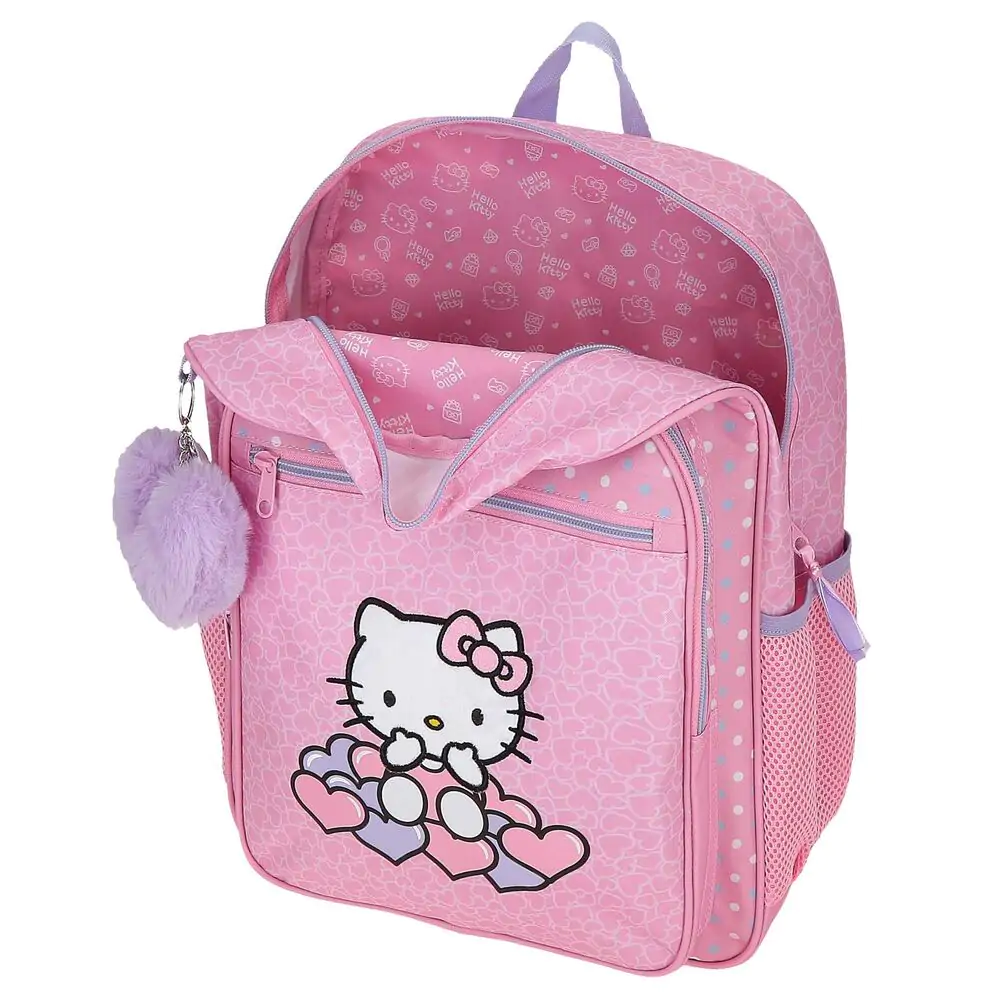 Hello Kitty Hearts &amp; Dots adaptable backpack 38cm product photo