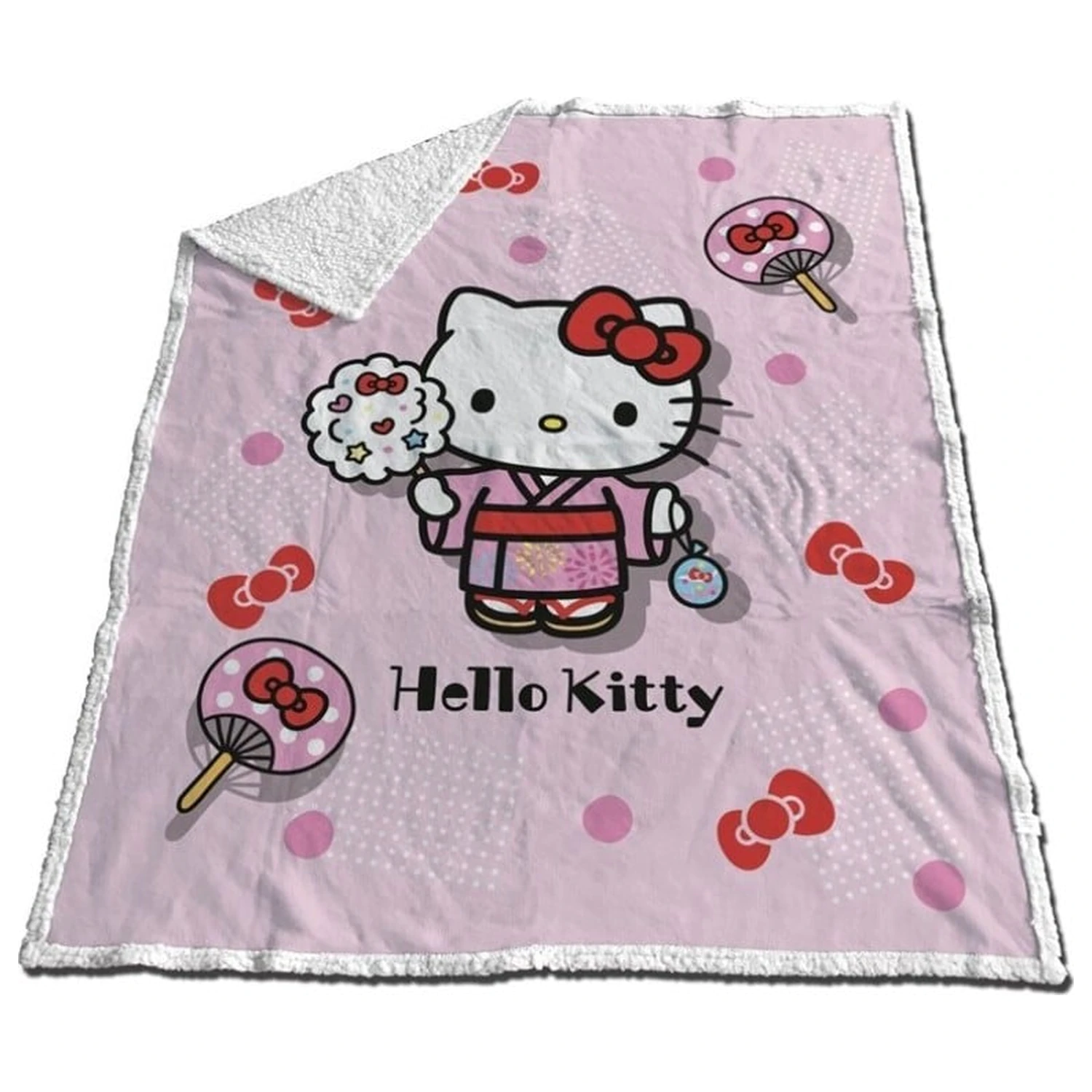 Hello Kitty Hello Kitty "Kimono" Sherpa Blanket 130x170cm product photo