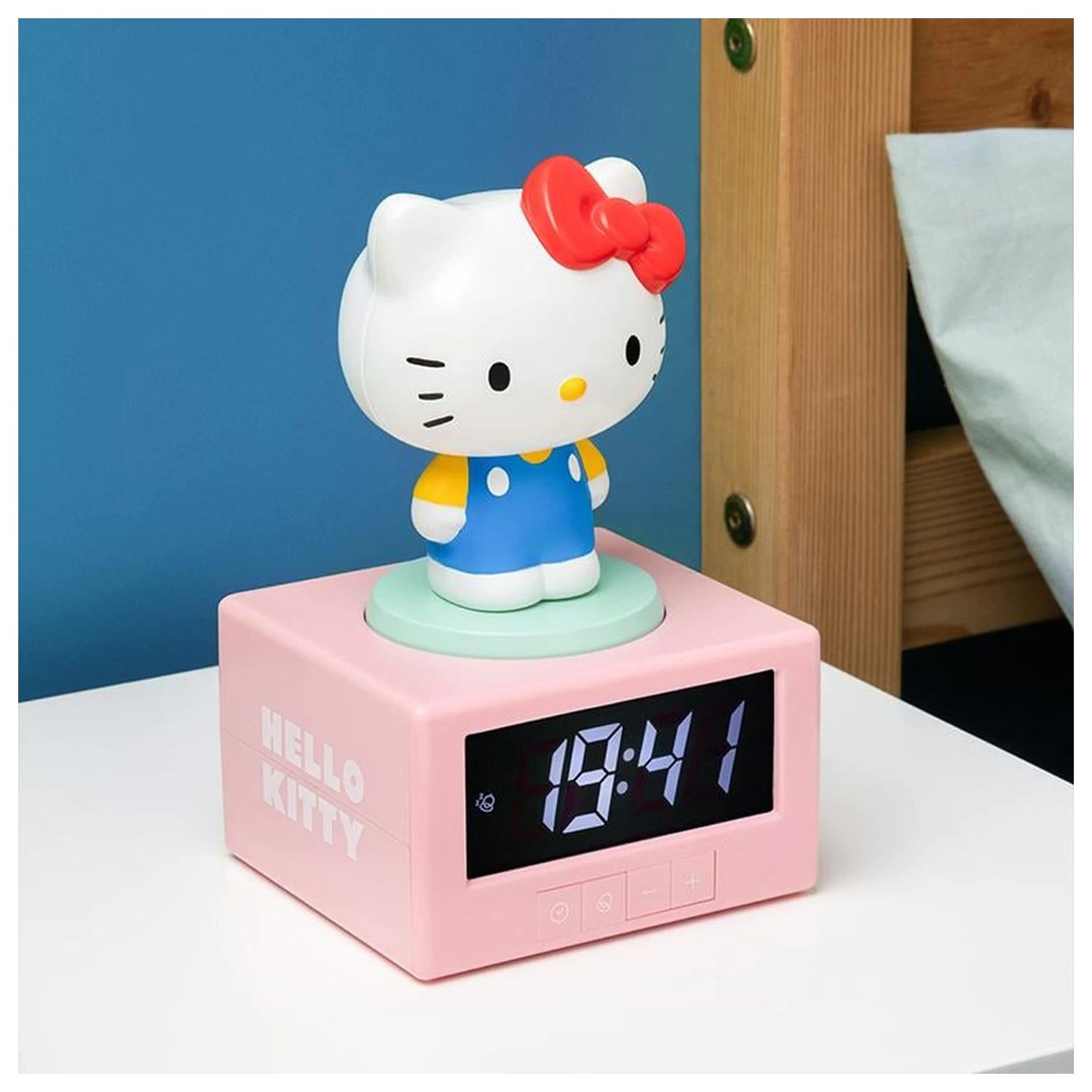 Hello Kitty Icon Lamp Alarm Clock 12 cm product photo
