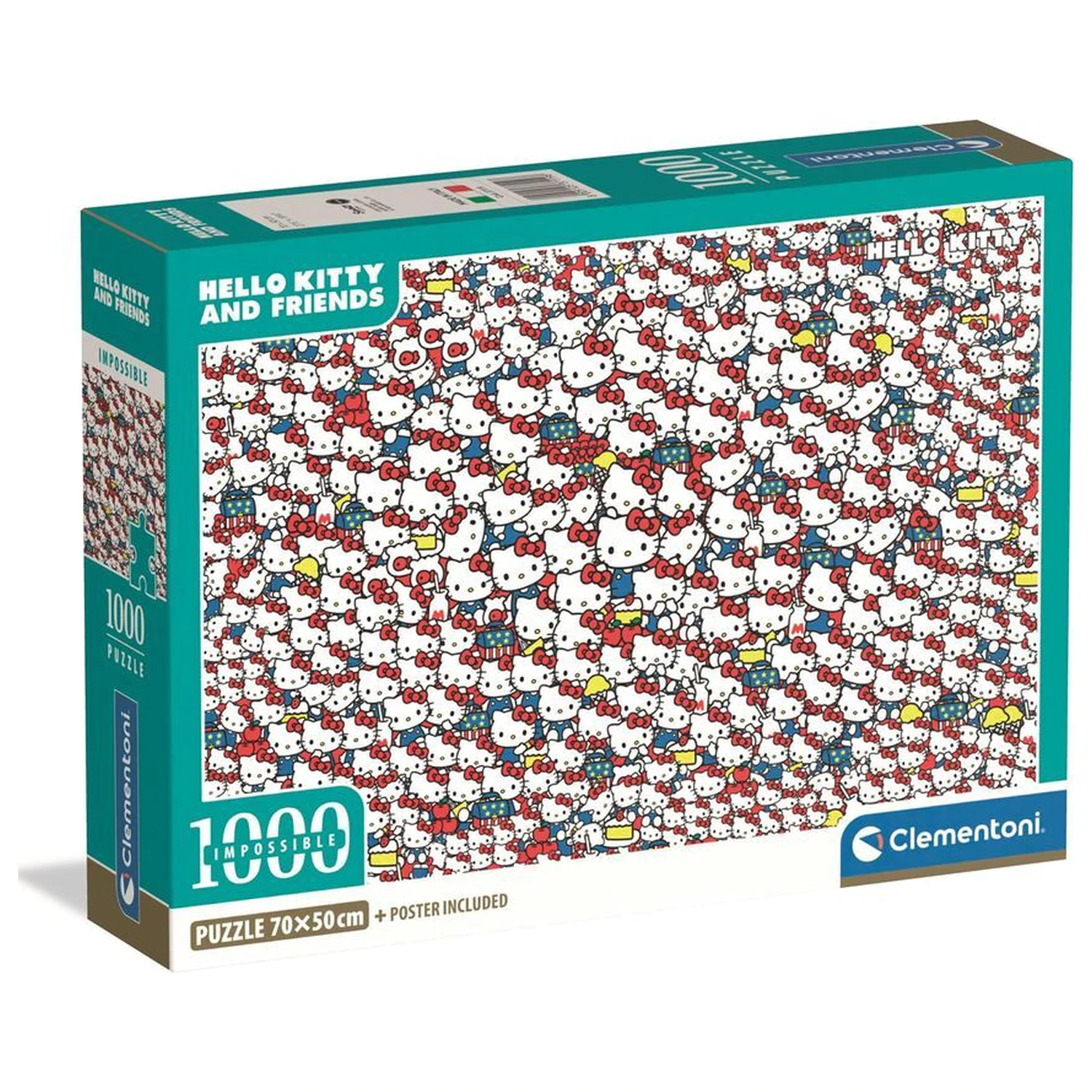 Hello Kitty impossible puzzle 1000pcs product photo