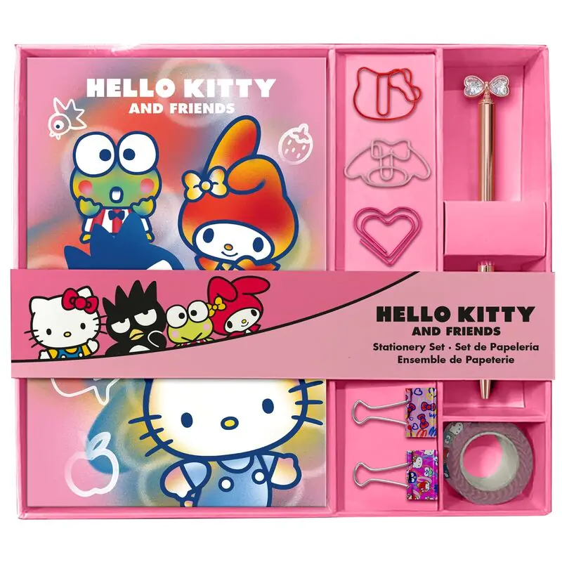 Hello Kitty Stationery set notebook + accessories termékfotó