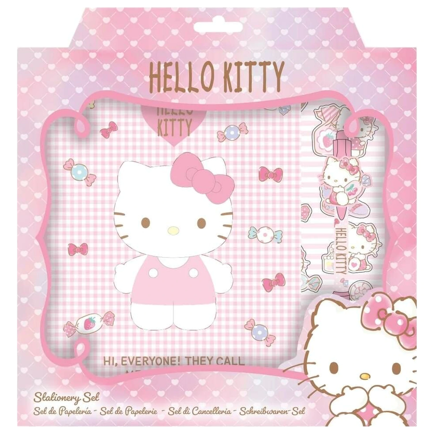 Hello Kitty stationery set product photo