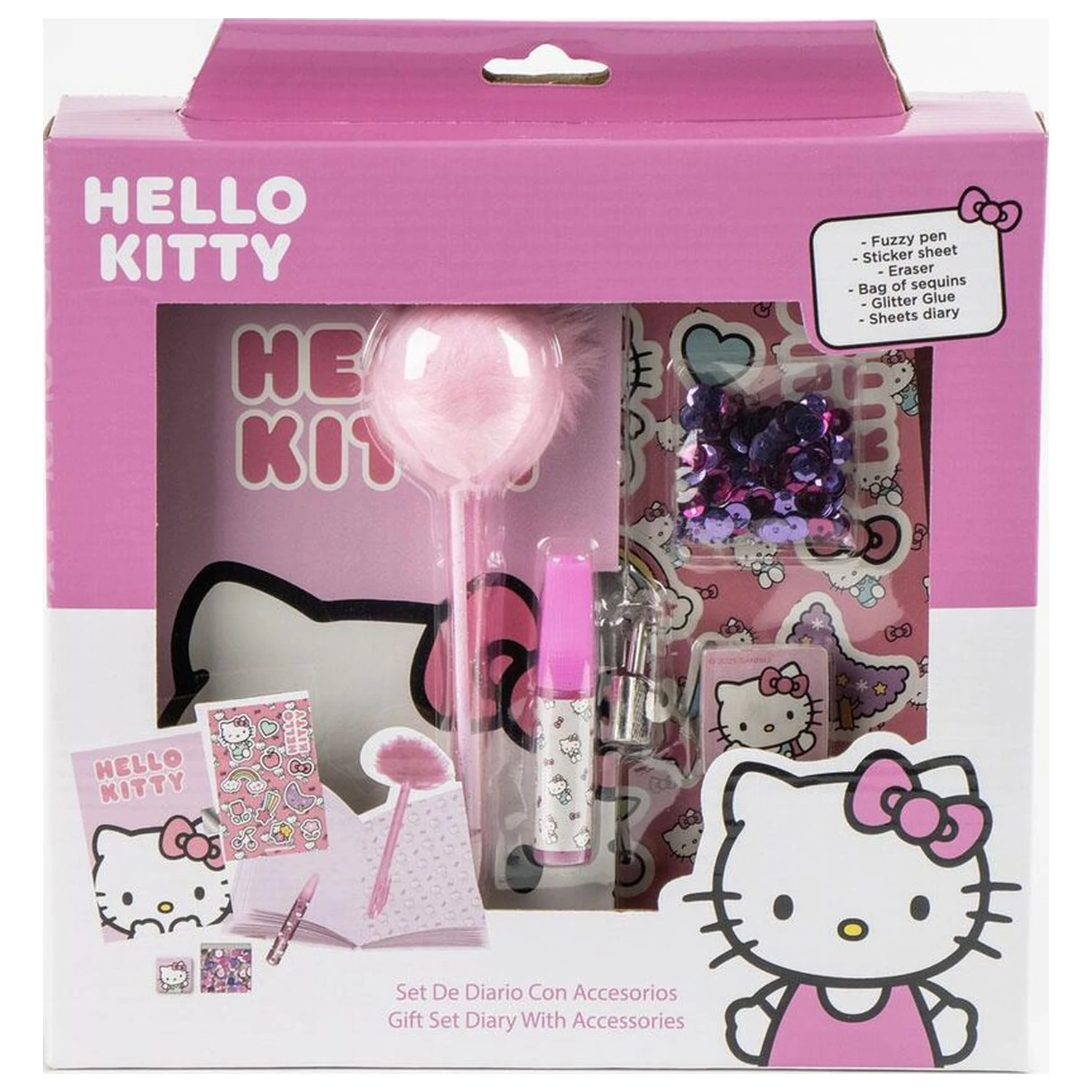 Hello Kitty Diary set product photo