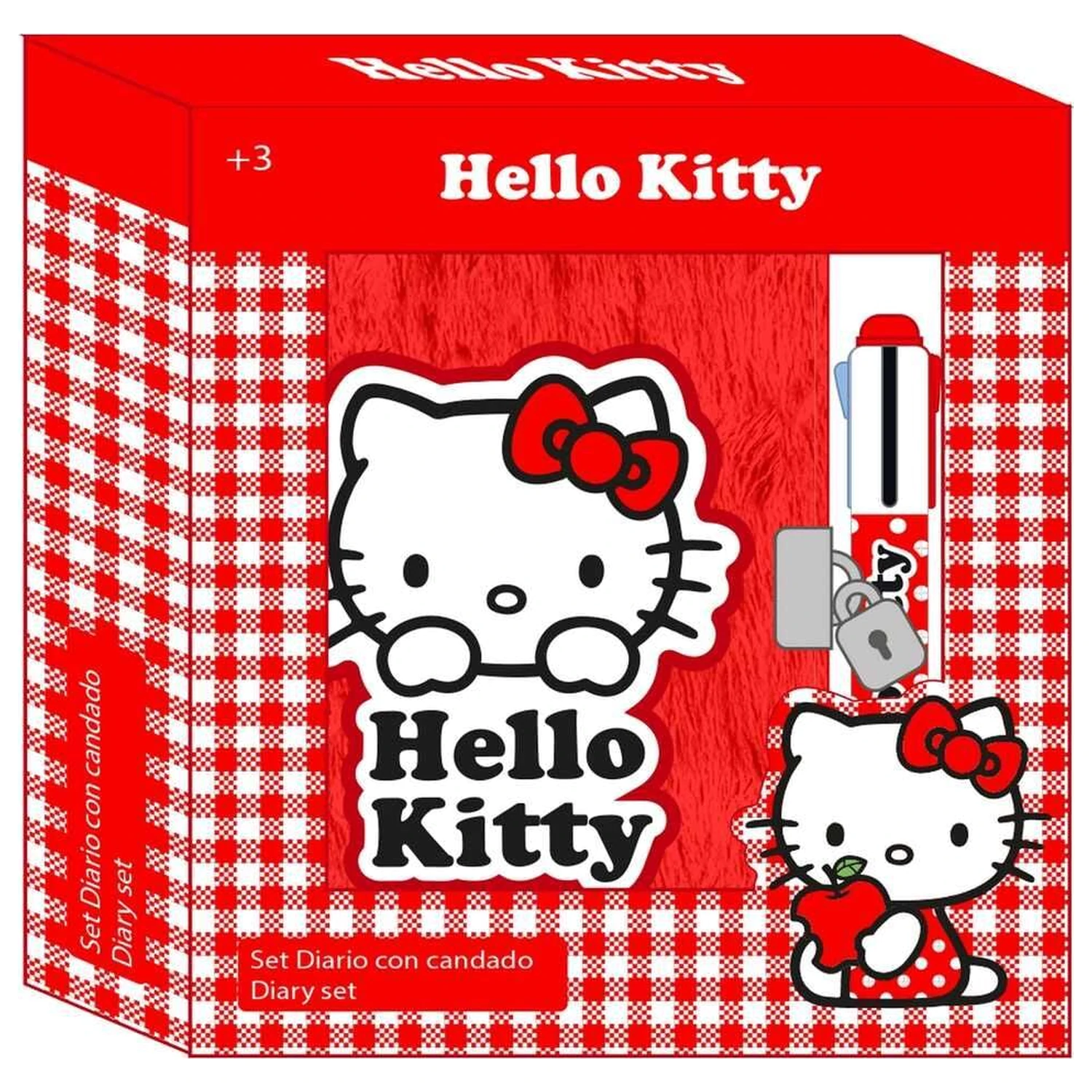 Hello Kitty Diary + 4-colour pen product photo