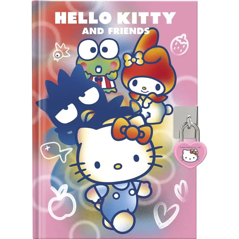 Hello Kitty Diary + magic pen + topper pen termékfotó