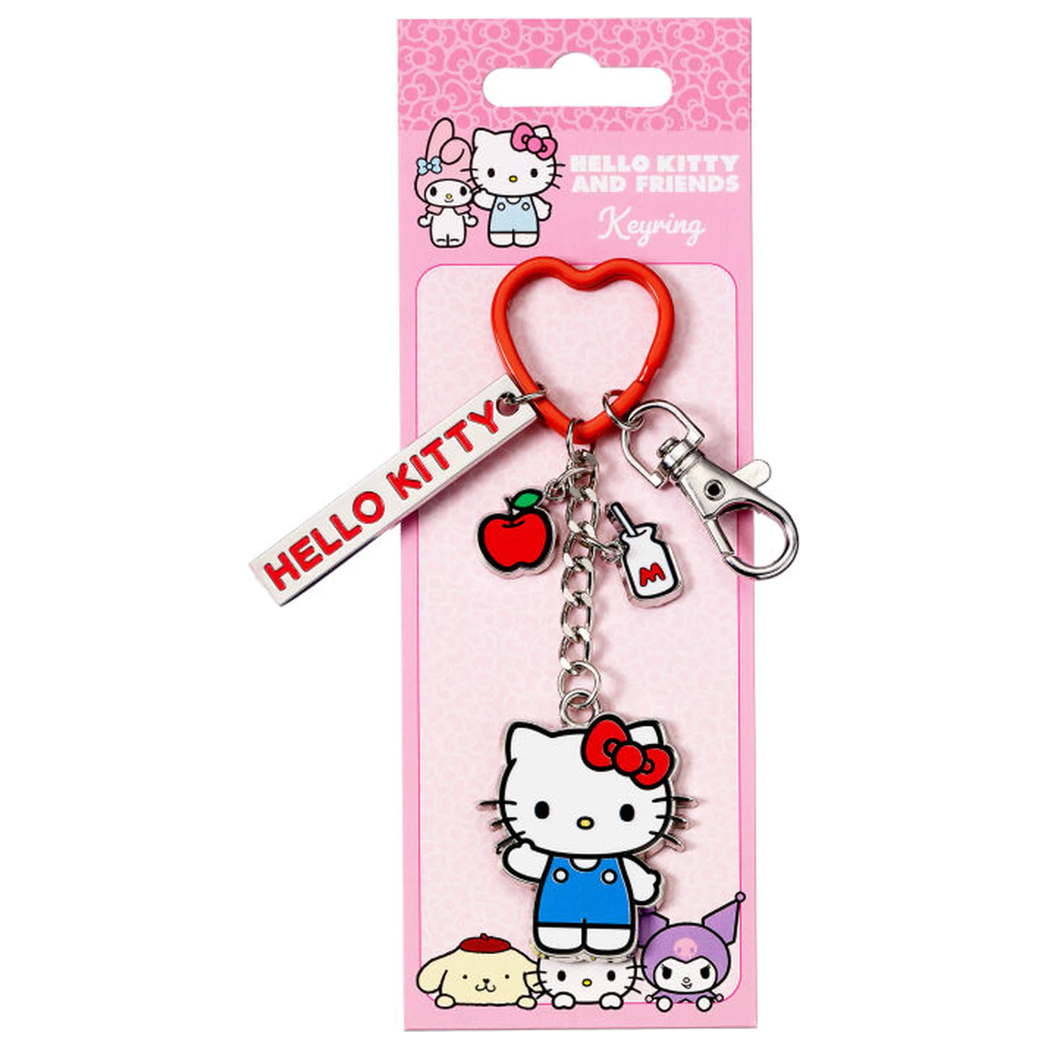 Hello Kitty Key Chain with Hello Kitty Charms product photo