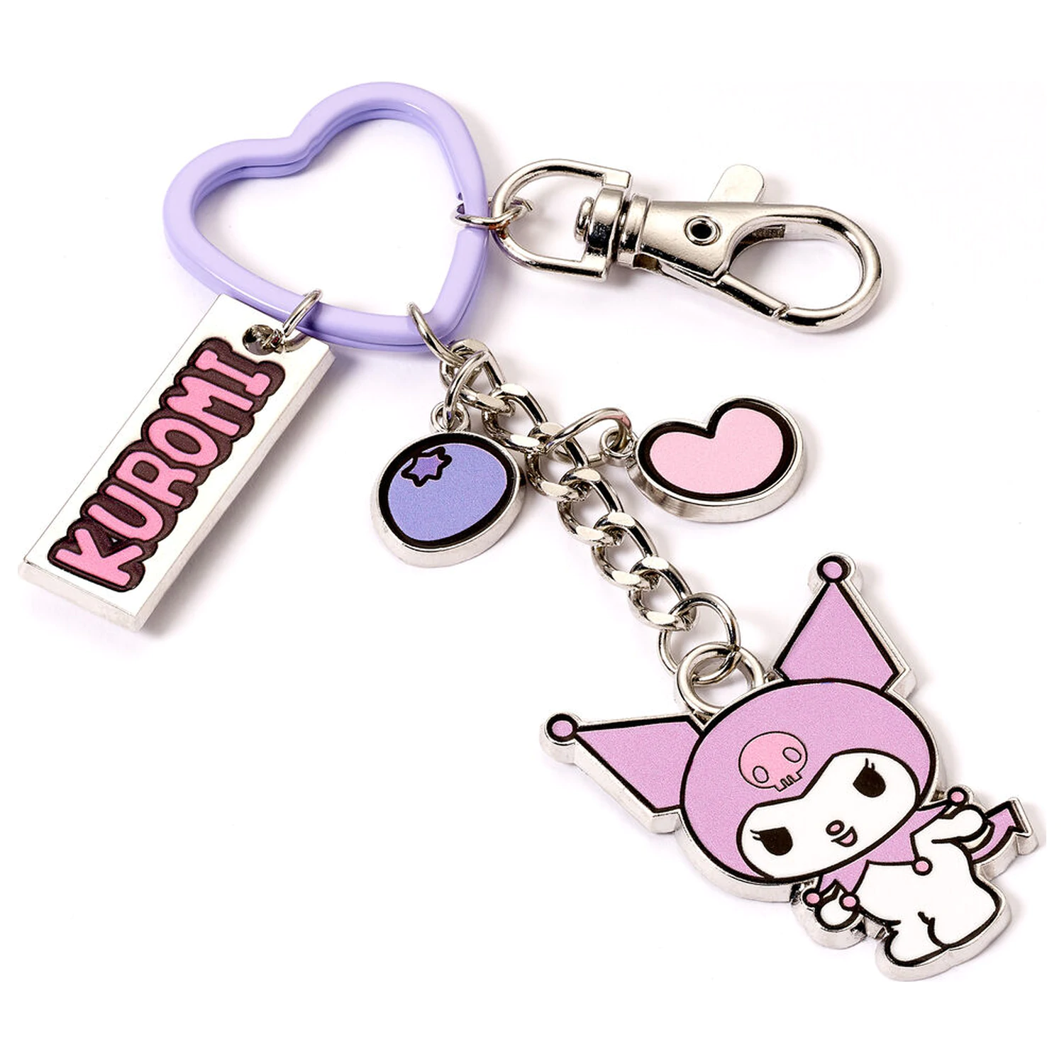 Hello Kitty Key Chain with Kuromi Charms 15 cm product photo