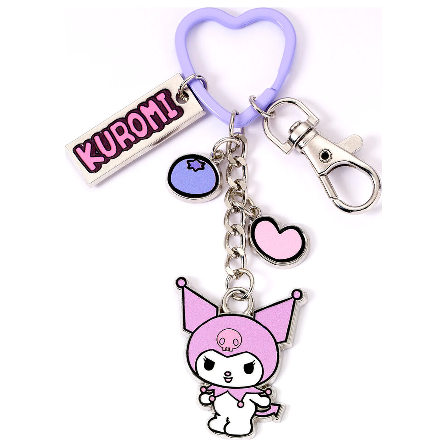 Hello Kitty Key Chain with Kuromi Charms 15 cm product photo