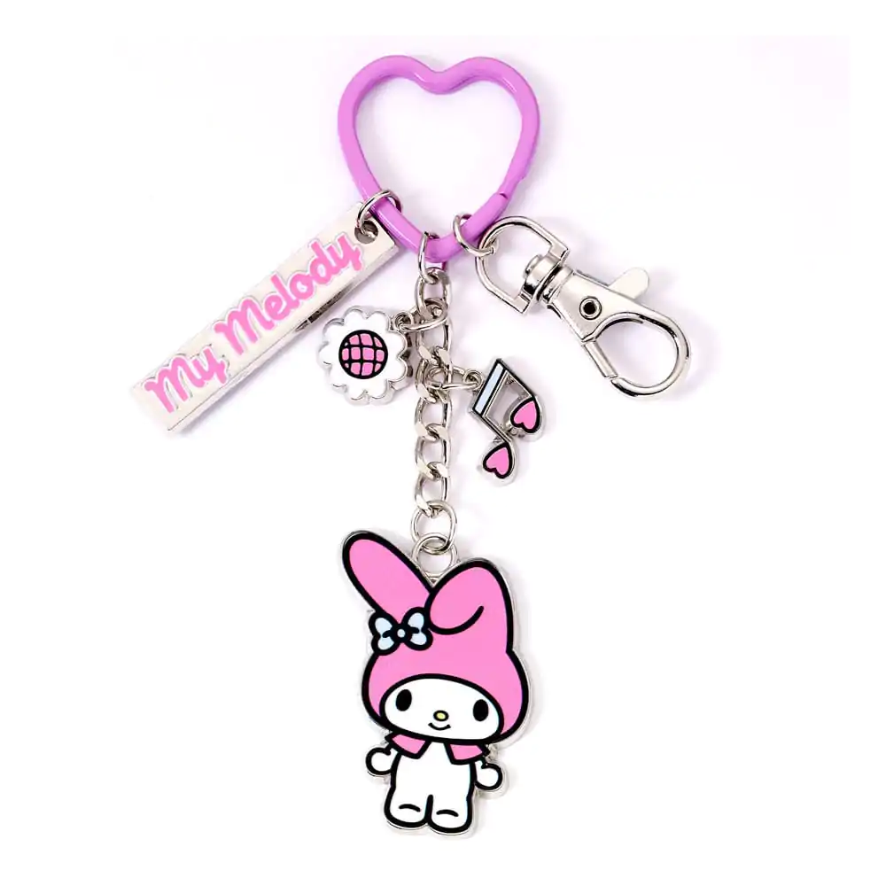 Hello Kitty Key Chain with My Melody Charms product photo