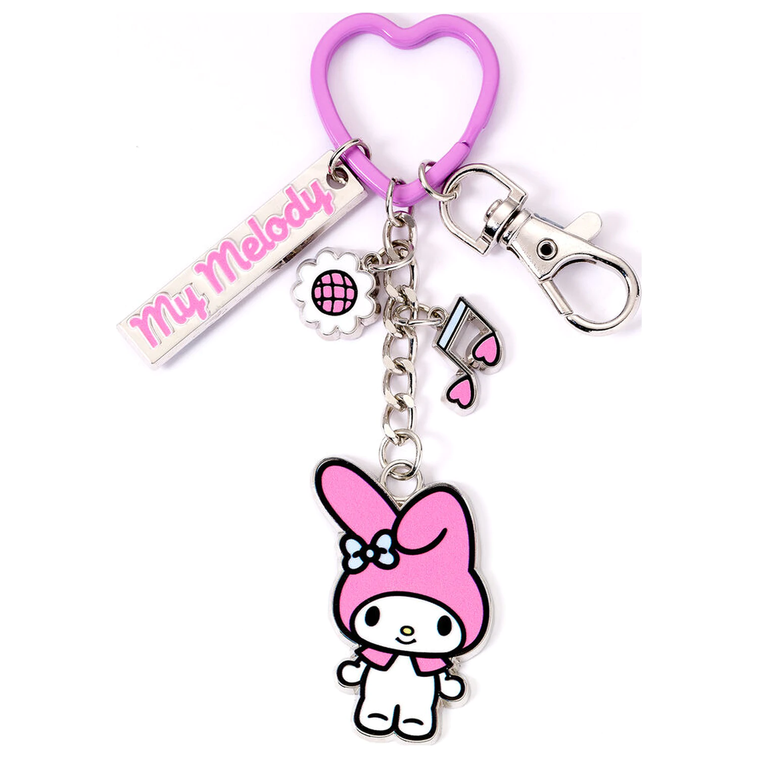 Hello Kitty Key Chain with My Melody Charms product photo