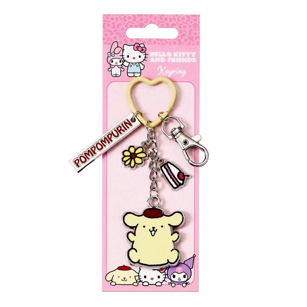 Hello Kitty Key Chain with Pompompurin Charms product photo