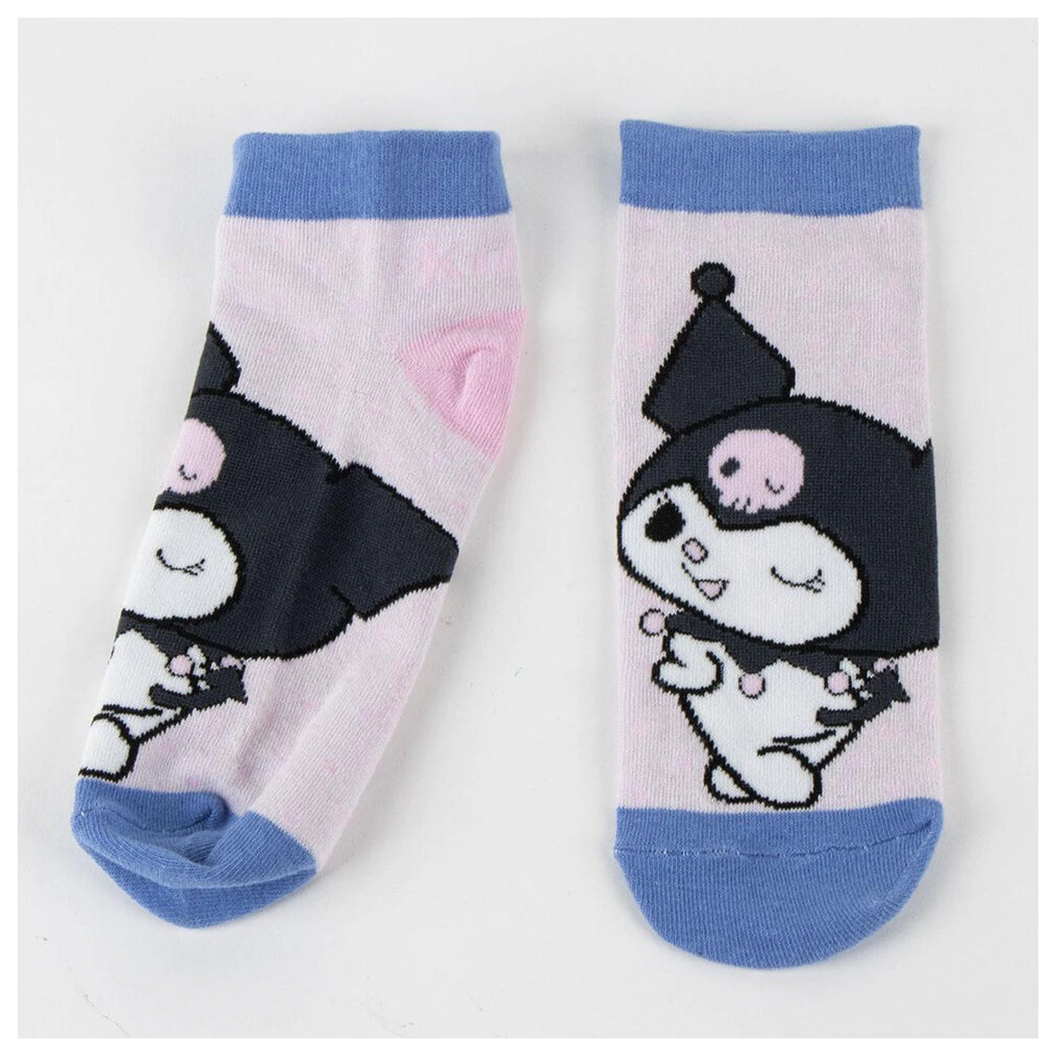 Hello Kitty Kuromi adult set 2 pairs of socks product photo