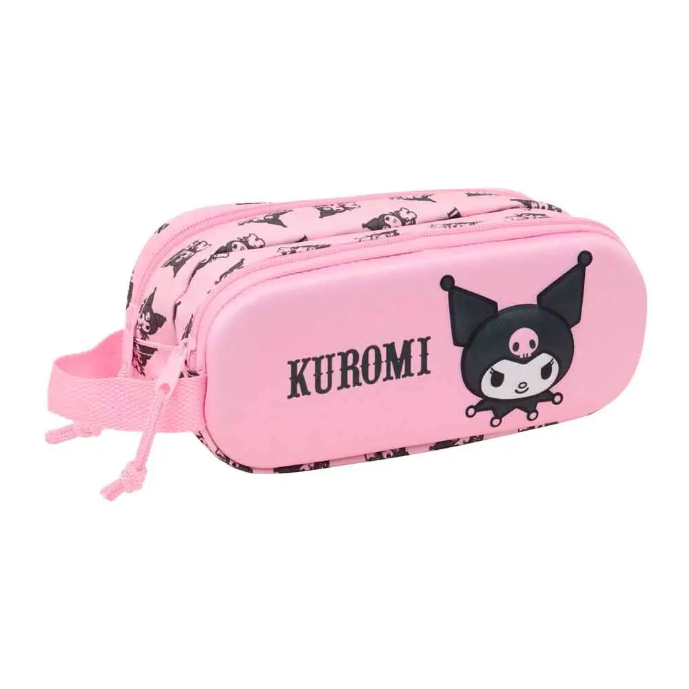 Hello Kitty Kuromi 3D double pencil case product photo