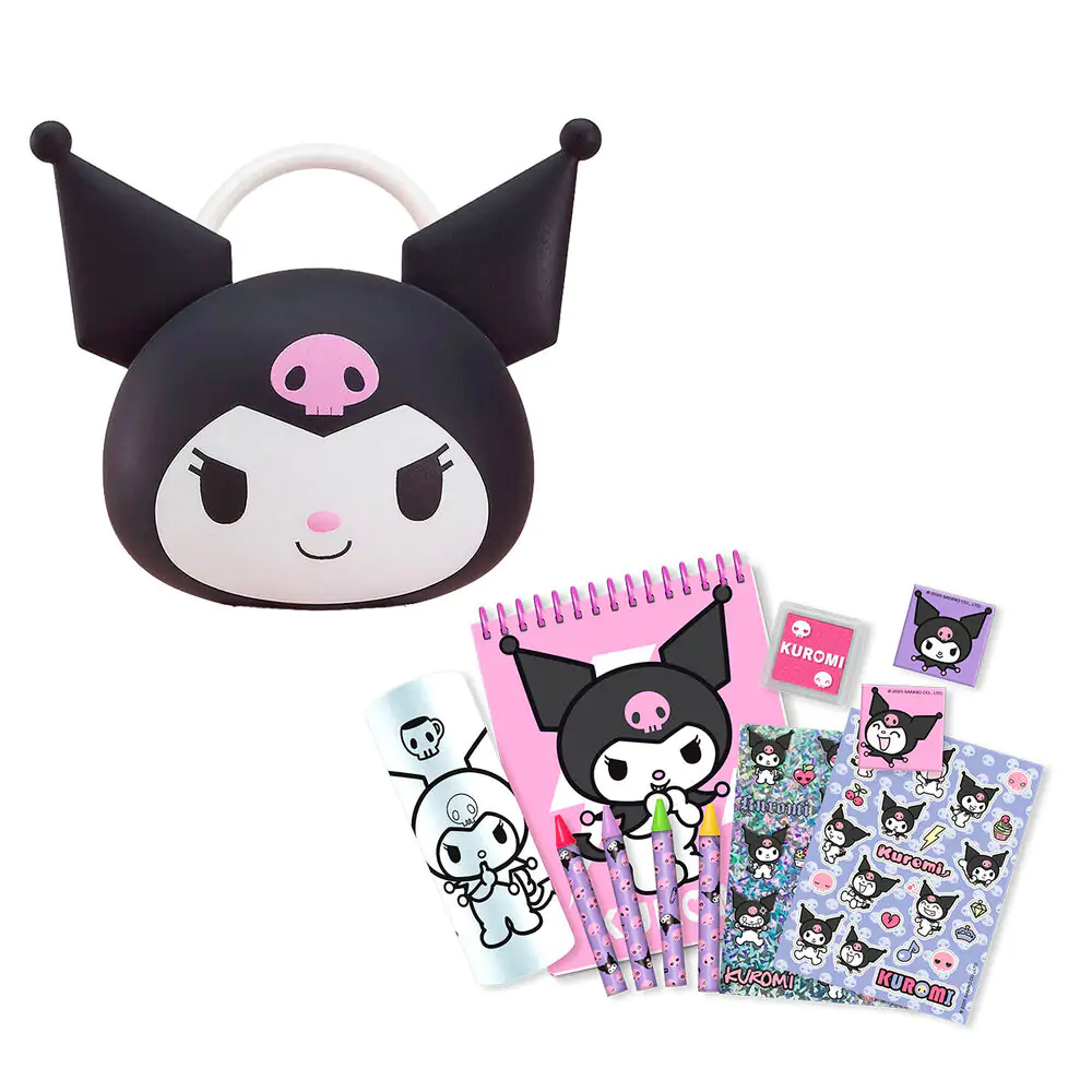 Hello Kitty Kuromi 3D stationery case product photo