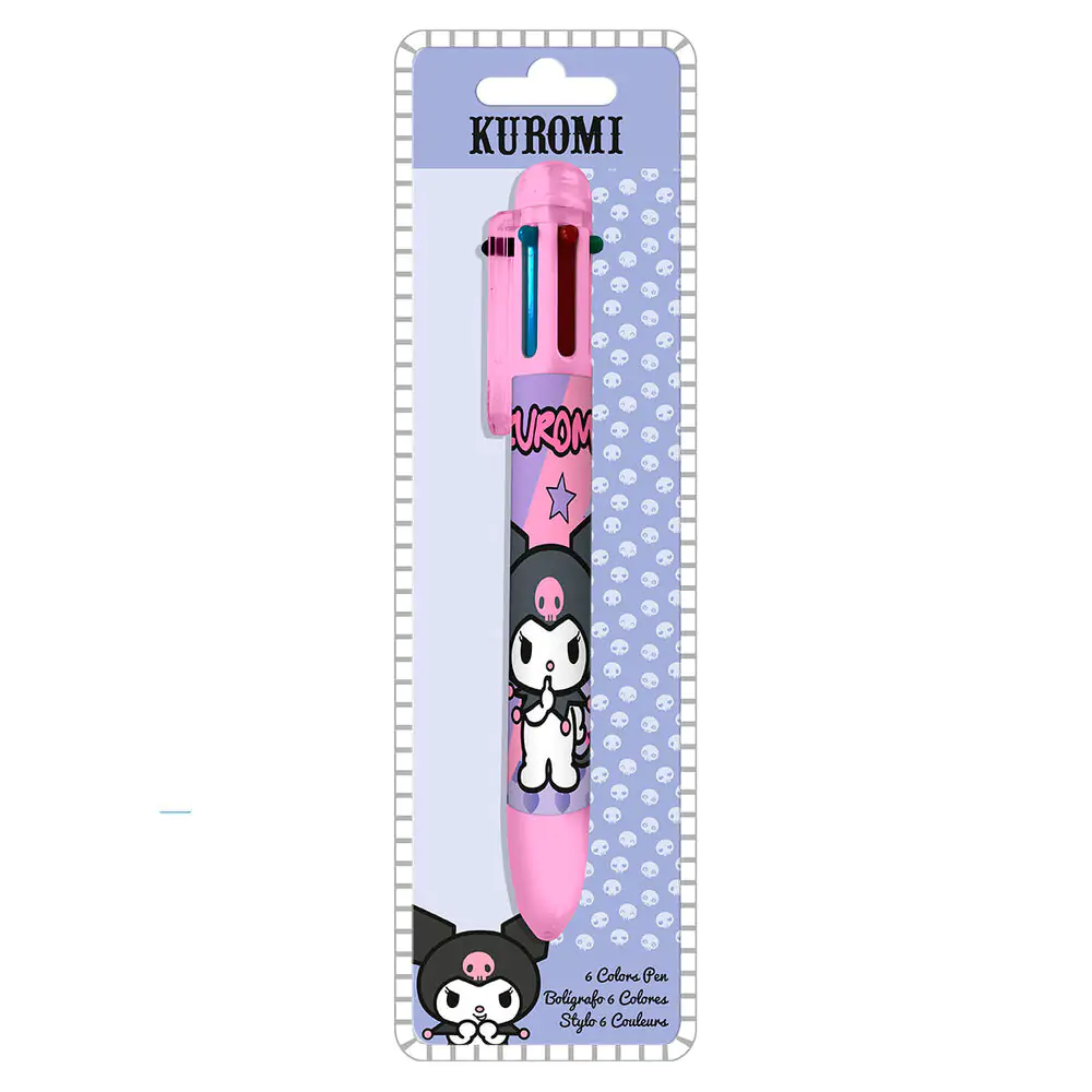 Hello Kitty Kuromi pen 6 colours product photo