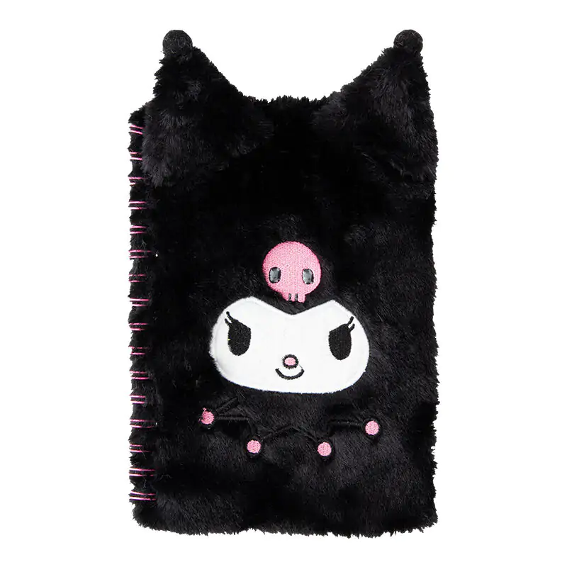 Hello Kitty Kuromi A5 notebook fluffy product photo