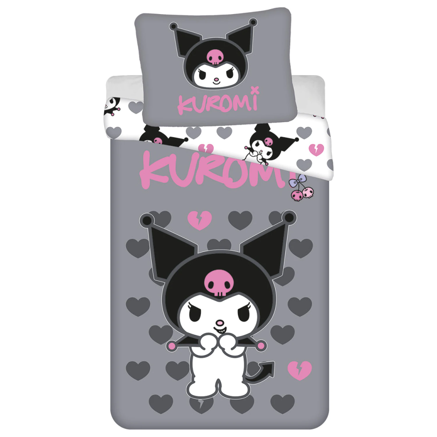 Hello Kitty Kuromi Duvet Cover product photo