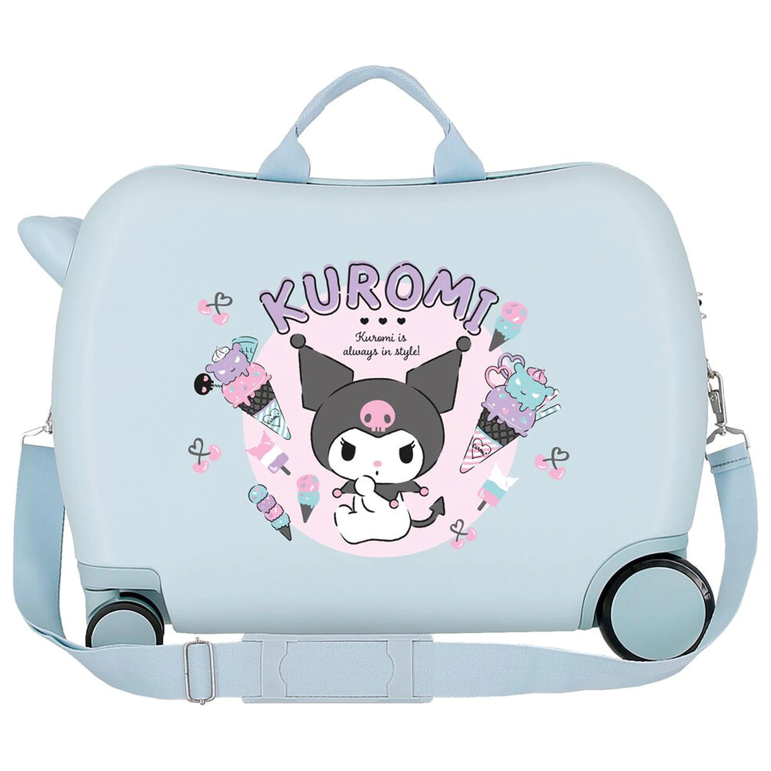 Hello Kitty Kuromi Always In Style ABS trolley suitcase 50cm product photo