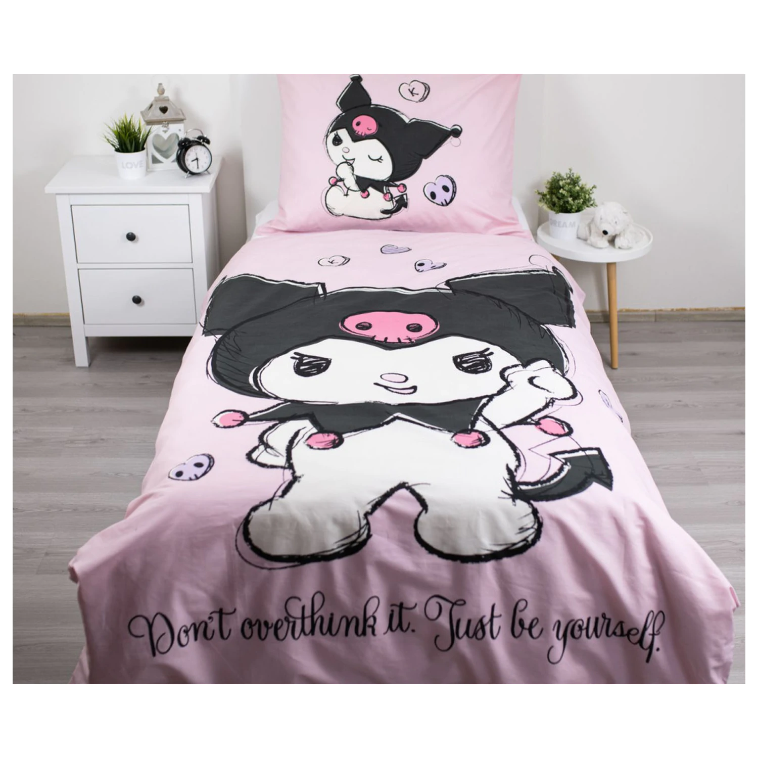 Hello Kitty Kuromi Be Yourself Duvet Cover product photo