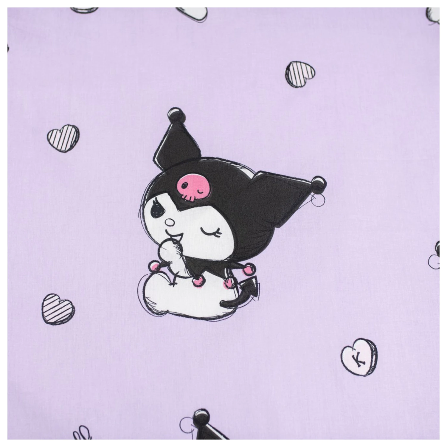Hello Kitty Kuromi Be Yourself Duvet Cover product photo