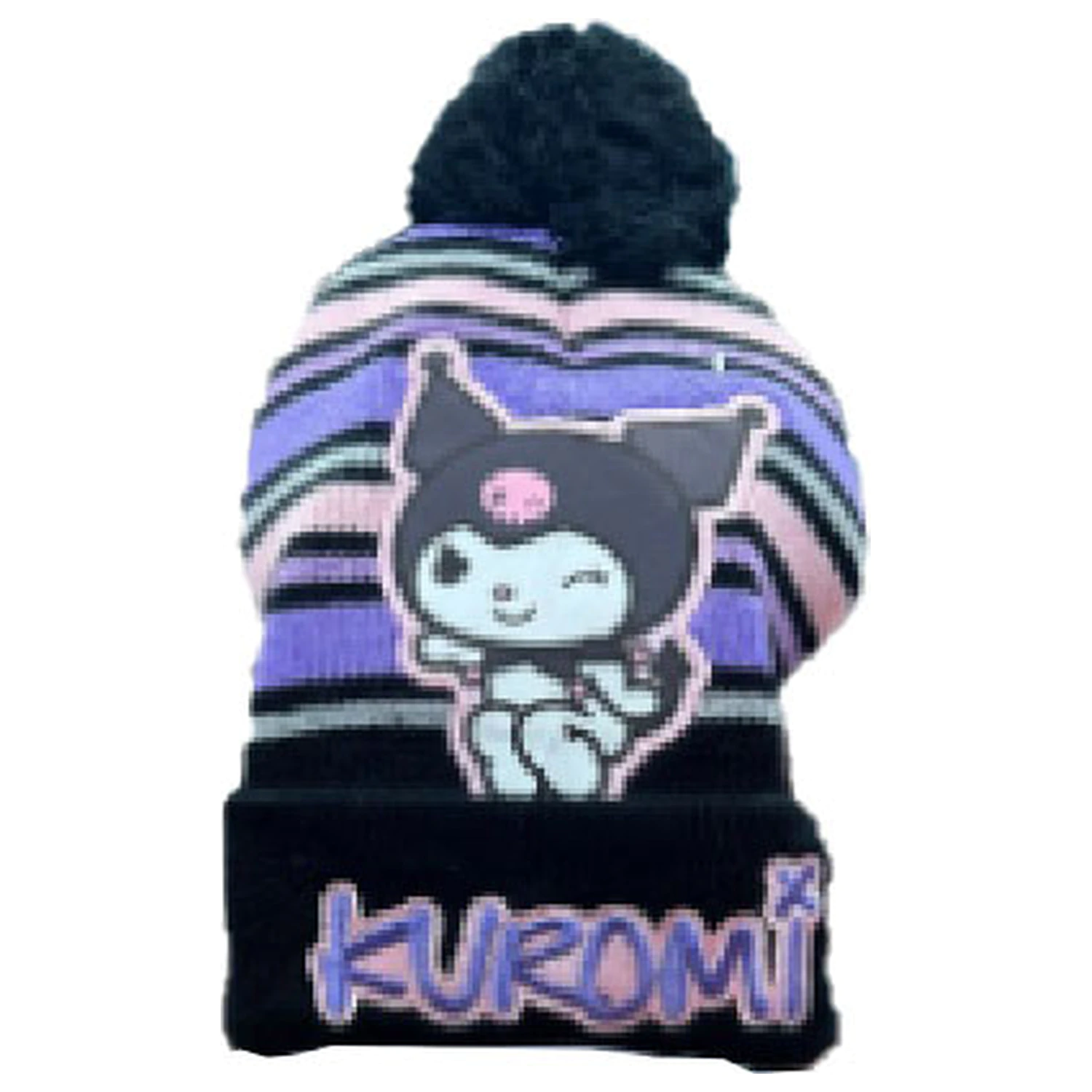 Hello Kitty Kuromi Black Kids Hat product photo