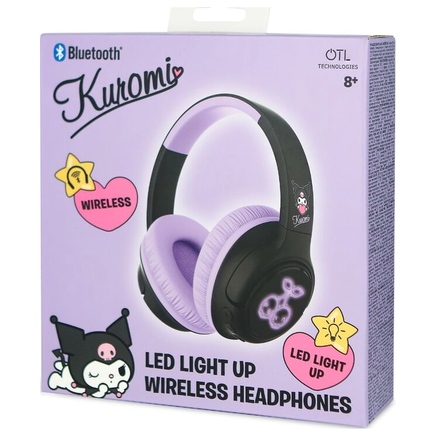 Hello Kitty Kuromi core headphones product photo