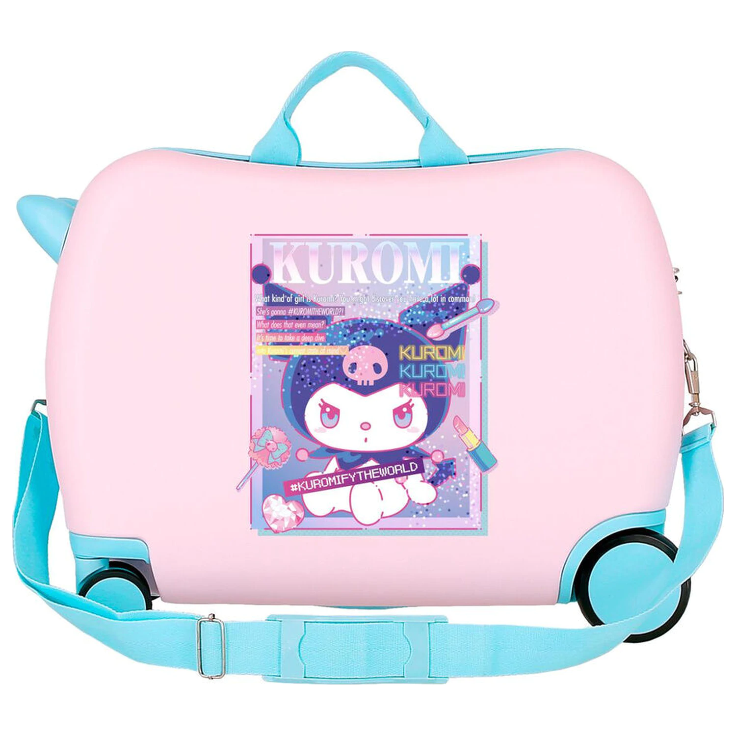 Hello Kitty Kuromi Current Mood ABS trolley suitcase 50cm product photo