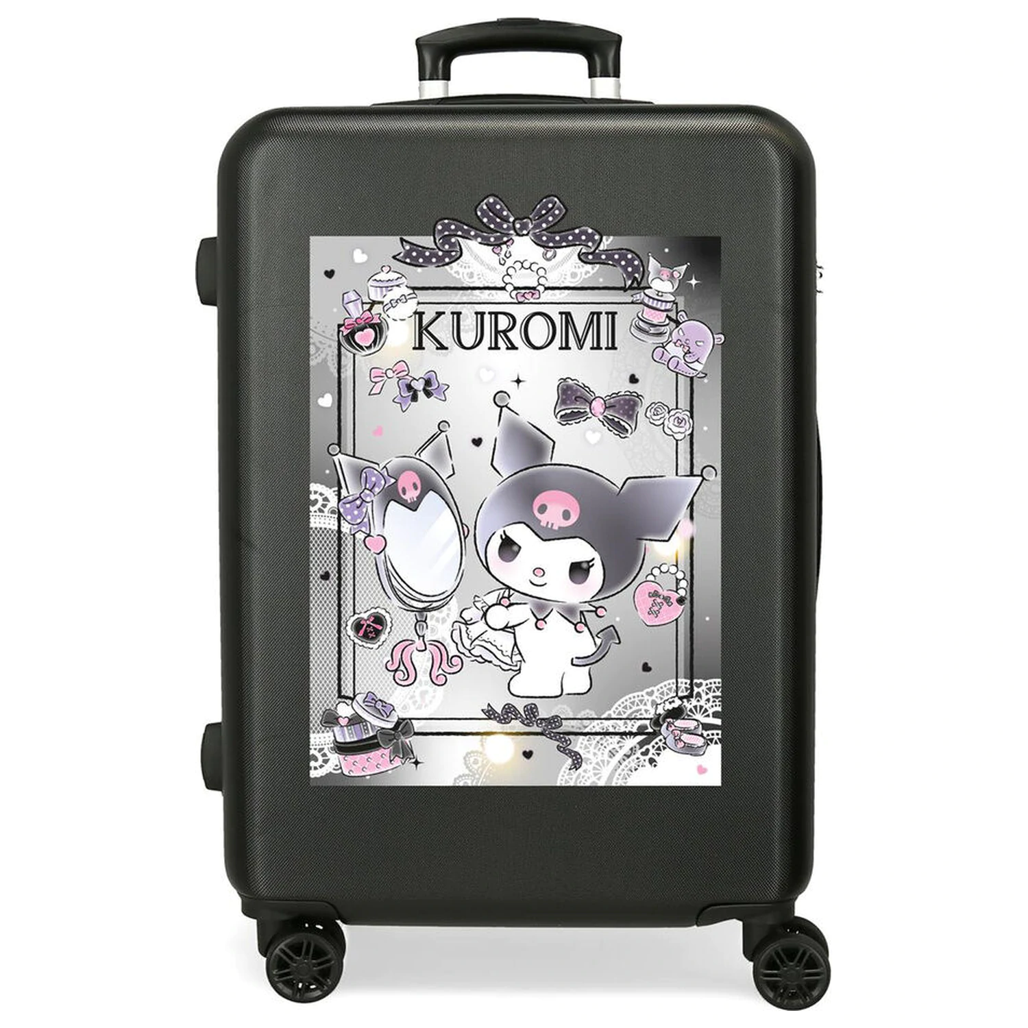 Hello Kitty Kuromi Dream Closer Expandable ABS trolley suitcase 65cm product photo