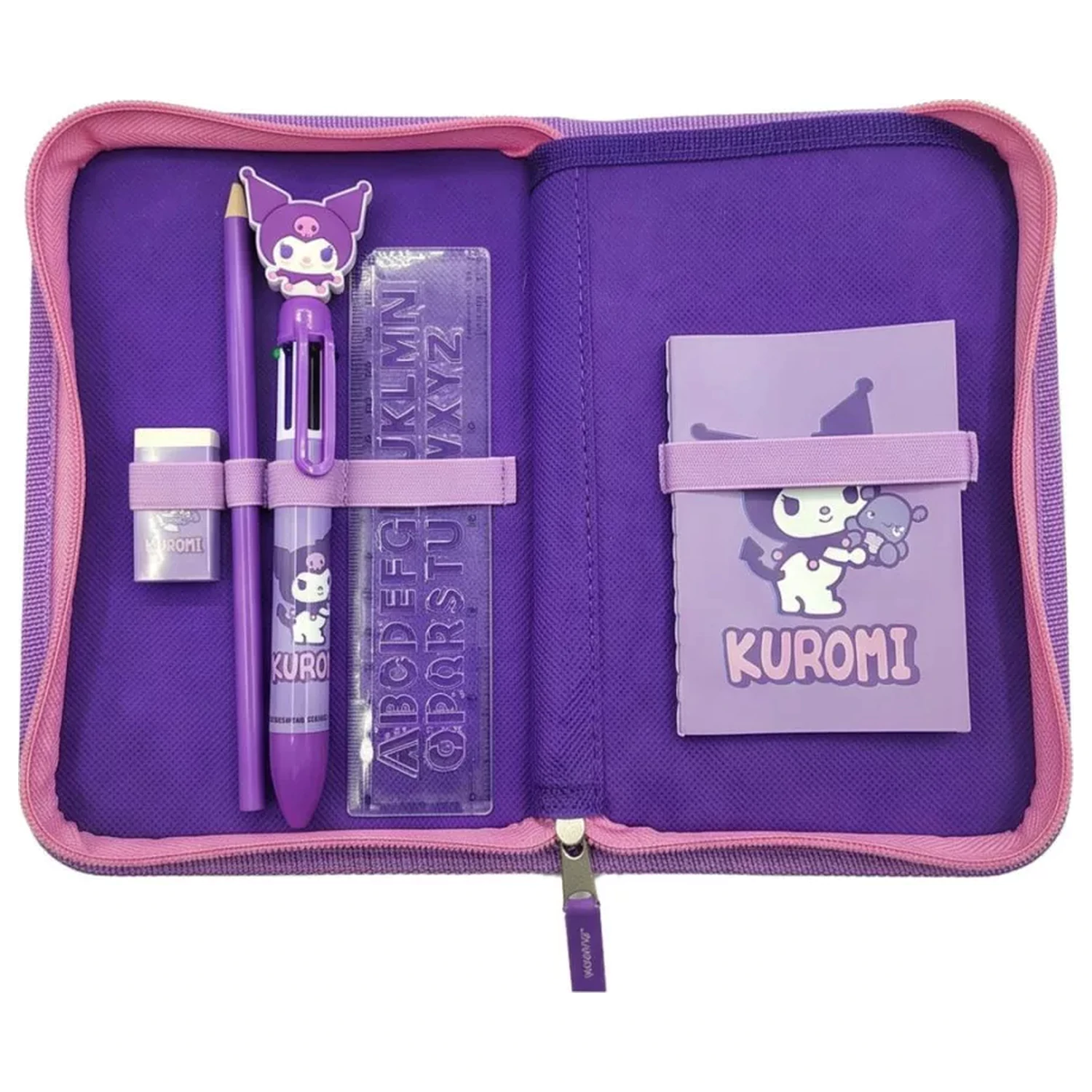 Hello Kitty Kuromi double pencil case product photo