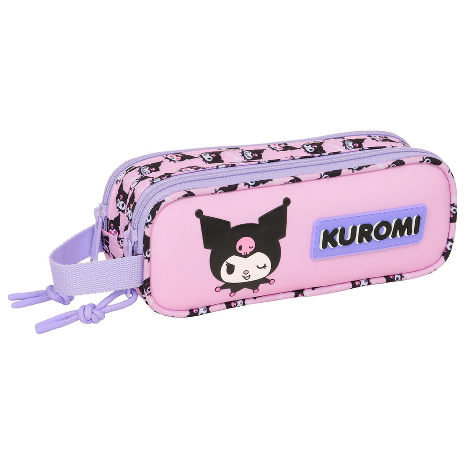 Hello Kitty Kuromi double pencil case product photo