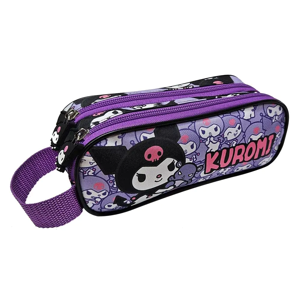 Hello Kitty Kuromi double pencil case product photo