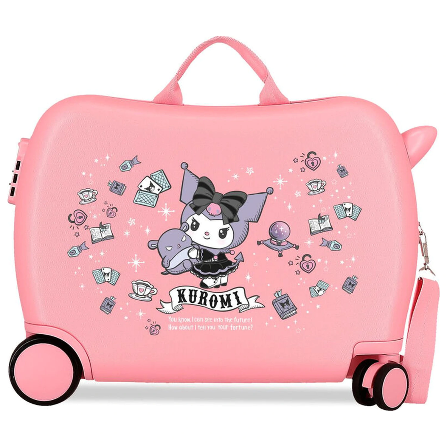 Hello Kitty Kuromi Fortune Telling ABS trolley suitcase 50cm product photo