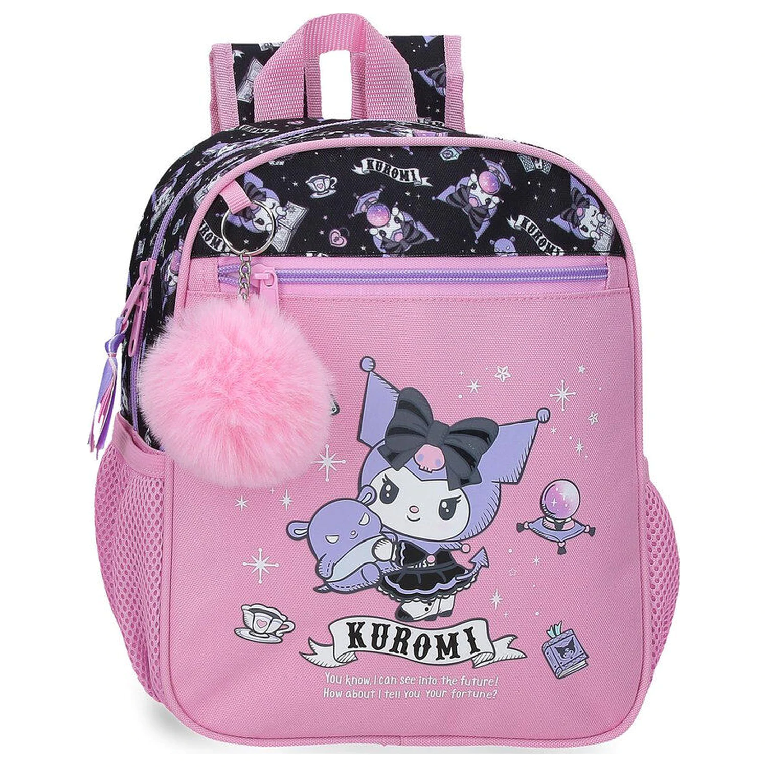 Hello Kitty Kuromi Fortune Telling adaptable backpack 28cm product photo